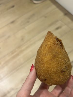   at Mr. Arancino in Catania