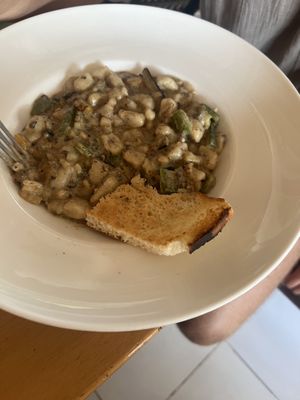 Vegan Truggle Gnocchii  at Locco's Pizza Bar in Koh Phangan