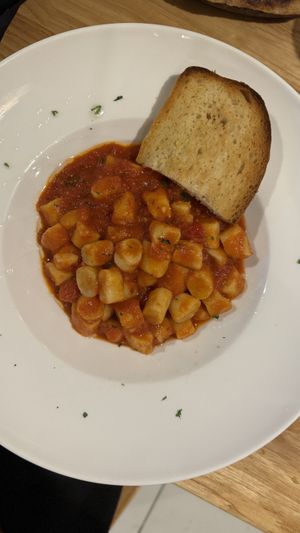 Gnocchi arrabbiata  at Locco's Pizza Bar in Koh Phangan
