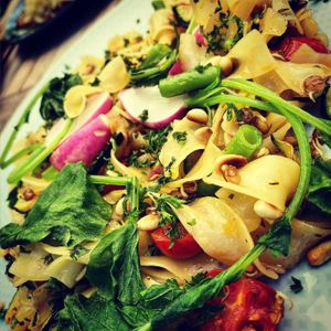 Mittagessen auf Wunsch vegan  at Die Säge in Niedereschach