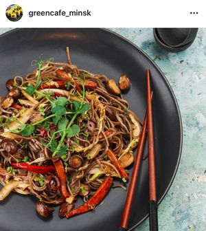 Wok at Greencafe  in Minsk