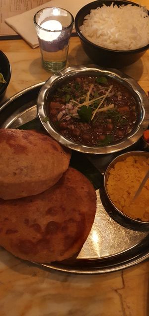 Chickpea curry at Dishoom in Manchester