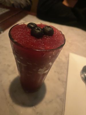Kala khatta gola ice (dessert)   at Dishoom in Manchester