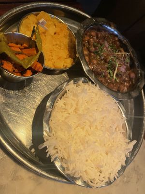 Chole chawal   at Dishoom in Manchester