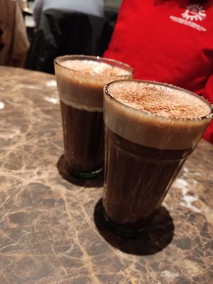 Chocolate chai at Dishoom in Manchester