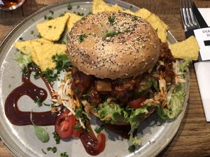 Pulled plants (nice presentation 🥰) at Local in Maastricht