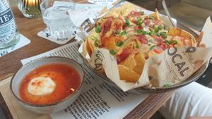 Vegan nachos at Local in Maastricht