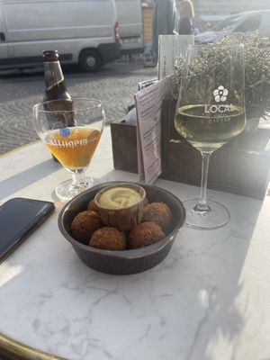 Vegan bitterballen  at Local in Maastricht