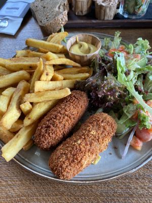 Yummy crunchy croquettes    at Local in Maastricht