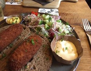 Vegan kroketten at Local in Maastricht