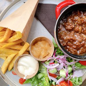 Vegan Mestreechs Zoervleis  at Local in Maastricht