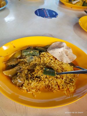 Nasi Briyani at Tian Ci Vegetarian 天慈素食 in East Singapore