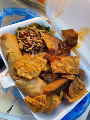 Colleague's dinner ~ Circuit Breaker Period Phase 3 ~ Nasi Lemak at Tian Ci Vegetarian 天慈素食 in East Singapore