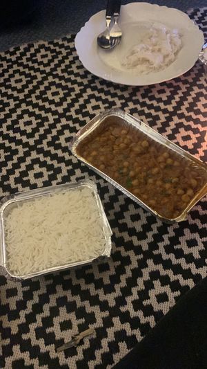 chana masala  at Mother India in Edinburgh