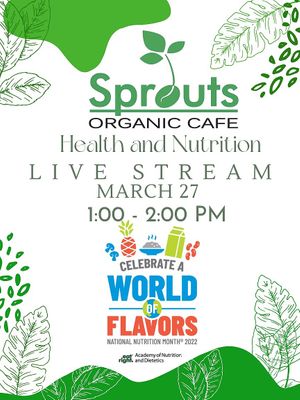   at Sprouts Organic Cafe in New Orleans