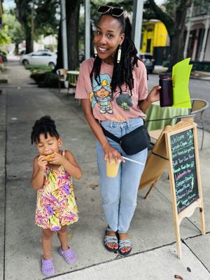#community  at Sprouts Organic Cafe in New Orleans