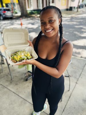   at Sprouts Organic Cafe in New Orleans