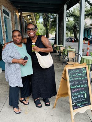   at Sprouts Organic Cafe in New Orleans