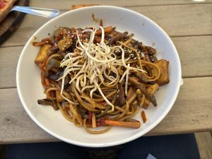 Second wok tofu   at Ragazza in Punta Del Este