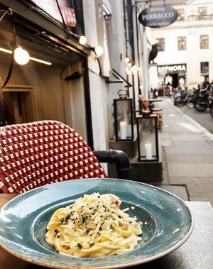 Pasta at Perbacco in Copenhagen