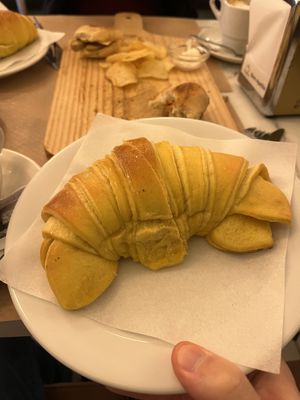 Croissant  at Pastelaria Tupi in Porto
