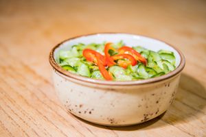 Cucumber Salad at Nhà Ginza Ginza in Istanbul