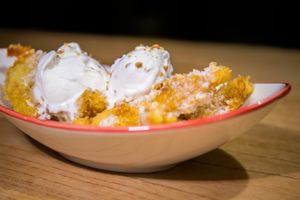 Fried Bananas at Nhà Ginza Ginza in Istanbul