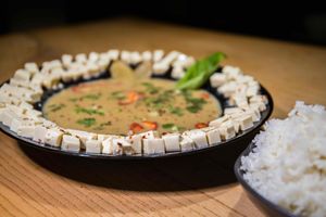 Thai Green Curry with Tofu at Nhà Ginza Ginza in Istanbul
