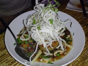 turnip cakes at Encuentro in Oakland