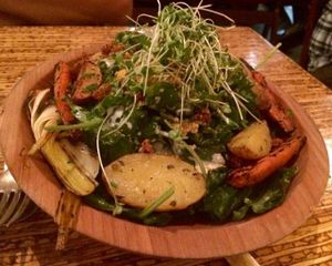 roast vegetable salad at Encuentro in Oakland