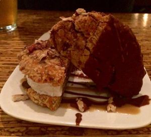 ice cream cookie sandwich mmmmm at Encuentro in Oakland