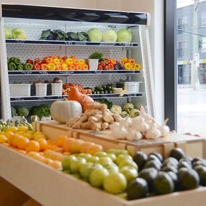 fresh produce at NU Grocery in Ottawa
