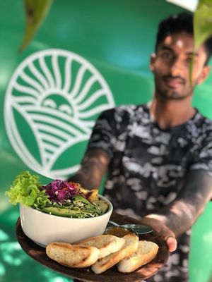 Bounty bowl at Liefs in Tulum