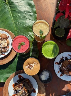 Smoothies or coffee? at Liefs in Tulum