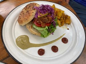 Better than a burger at Liefs in Tulum