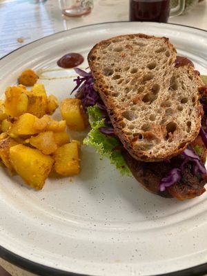 BLT sandwich at Liefs in Tulum