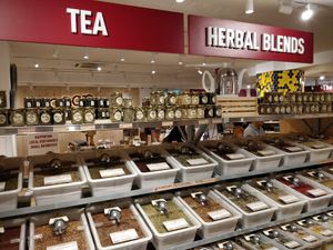 Tea and herbal blends at Scoop Wholefoods - Great World in Central Singapore