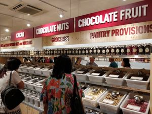 Wide selection of caco and chocolate at Scoop Wholefoods - Great World in Central Singapore