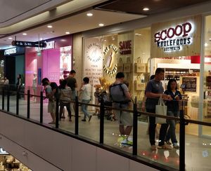 Entrance at level 1 at Scoop Wholefoods - Great World in Central Singapore