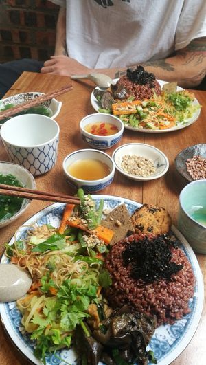 Food at Chay 1989 in Vinh