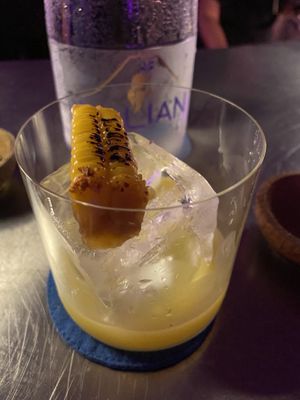 Corn lemonade!  at Tanaman in Seminyak