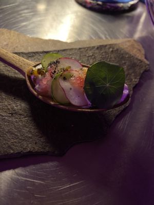 Coconut yogurt palette cleanser   at Tanaman in Seminyak