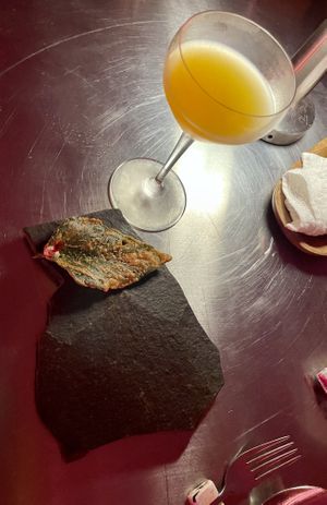 A crunchy leaf and delightful vegan cream #Veganuary at Tanaman in Seminyak