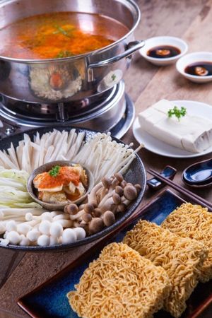 Lẩu kim chi  at San May - Q10 in Ho Chi Minh City