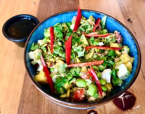 Vegan power at Projeto Acai in Dubai