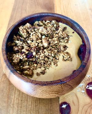 Mini custom açai bowl at Projeto Acai in Dubai