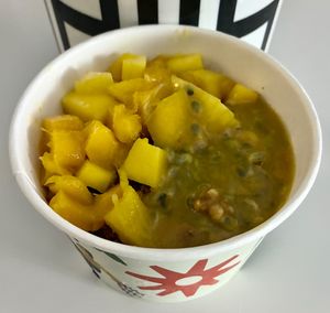 Mango Passion açai bowl at Projeto Acai in Dubai