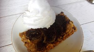 Bananoffee cake - OH LORD one of the best cakes I've ever tasted at Farm2Table - Davidshall in Malmo