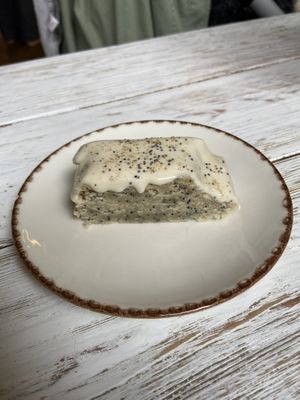 Vegan lemon cake 🍰  at Farm2Table - Davidshall in Malmo