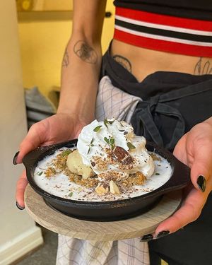 overnight oats at Farm2Table - Davidshall in Malmo